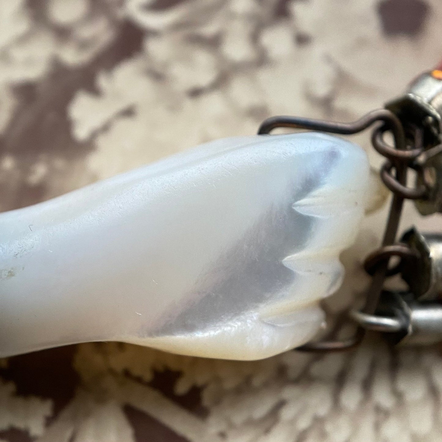 Antique Victorian Mother of Pearl Mano Figa with Coral Branch Dangles & Turquoise Bangle in Silver, Talisman, Amulet, Charm, Pendant, Fist