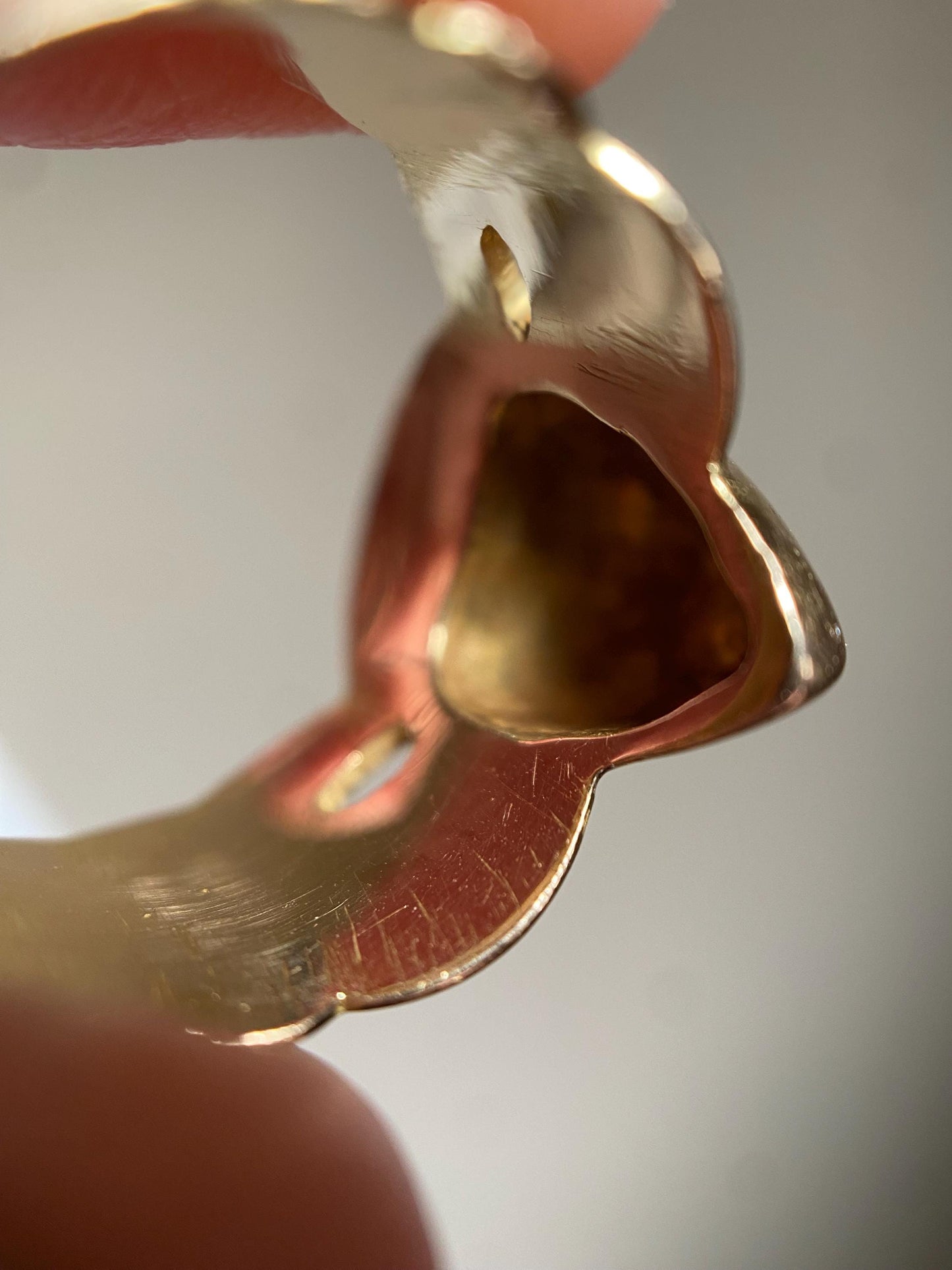 Antique 19th Century French Provincial Wide High Karat Crowned Heart & Hands Fede Ring 18k Gold, Engagement, Bague de Foi, Regional, Wedding, Claddagh, Love Token