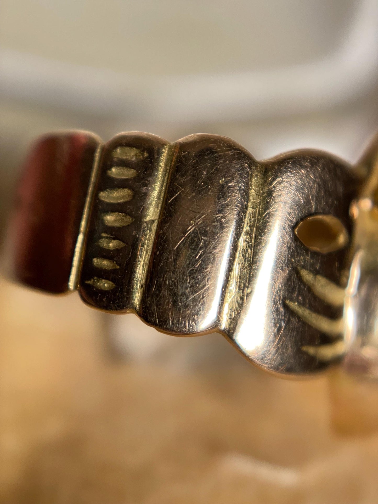 Antique 19th Century French Provincial Wide High Karat Crowned Heart & Hands Fede Ring 18k Gold, Engagement, Bague de Foi, Regional, Wedding, Claddagh, Love Token