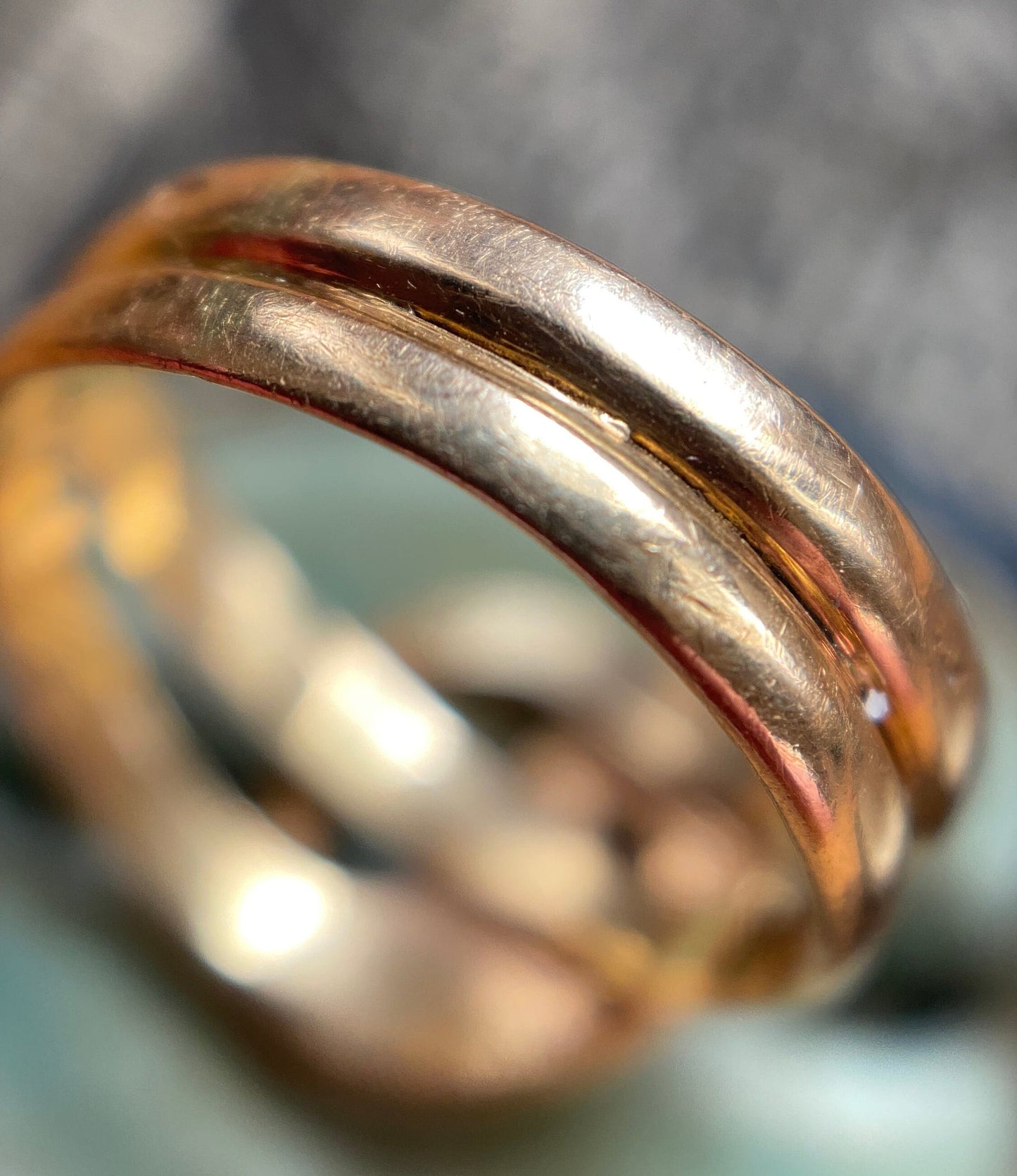 Antique Victorian French Garnet Coiled Snake Ring in 18k Gold, Ouroboros, 1800's, Serpent, Love Token, Sentimental, Ouroboros