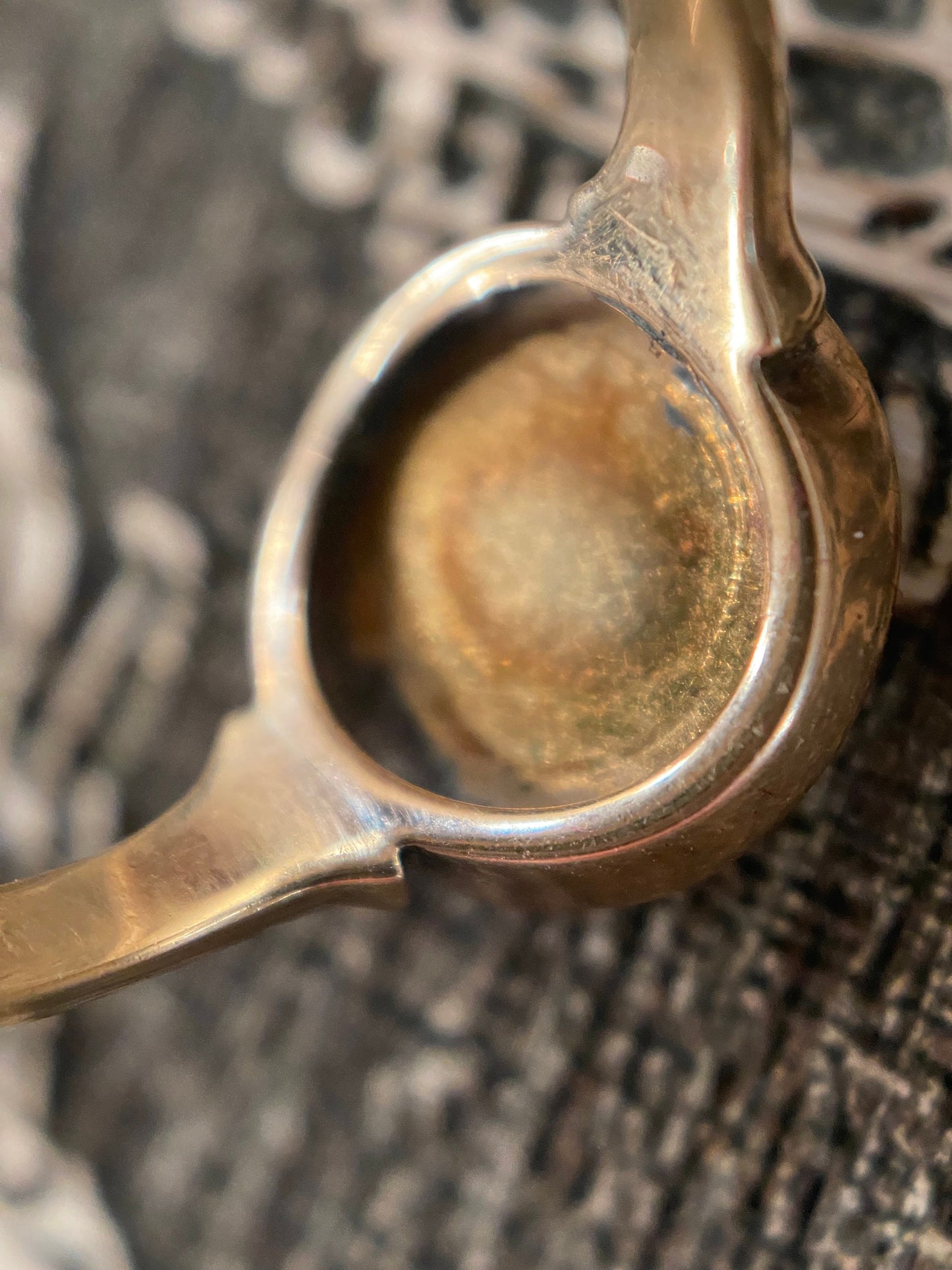 Antique Georgian Rose Cut Diamond and Seed Pearl Surround Cluster Ring in 14k Gold, Target